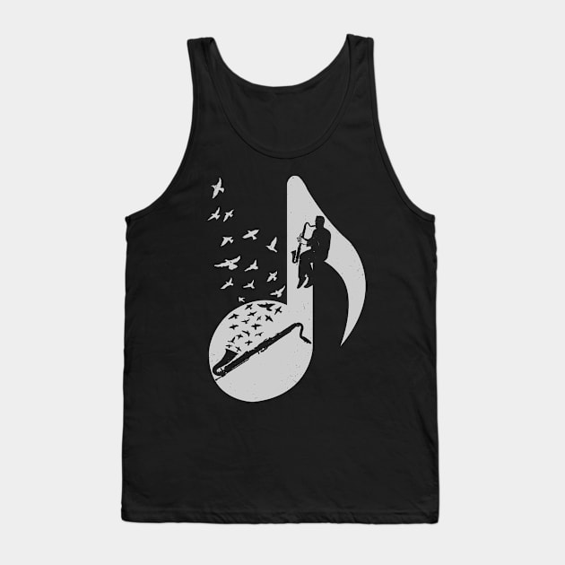 Musical - Bass Clarinet Tank Top by barmalisiRTB